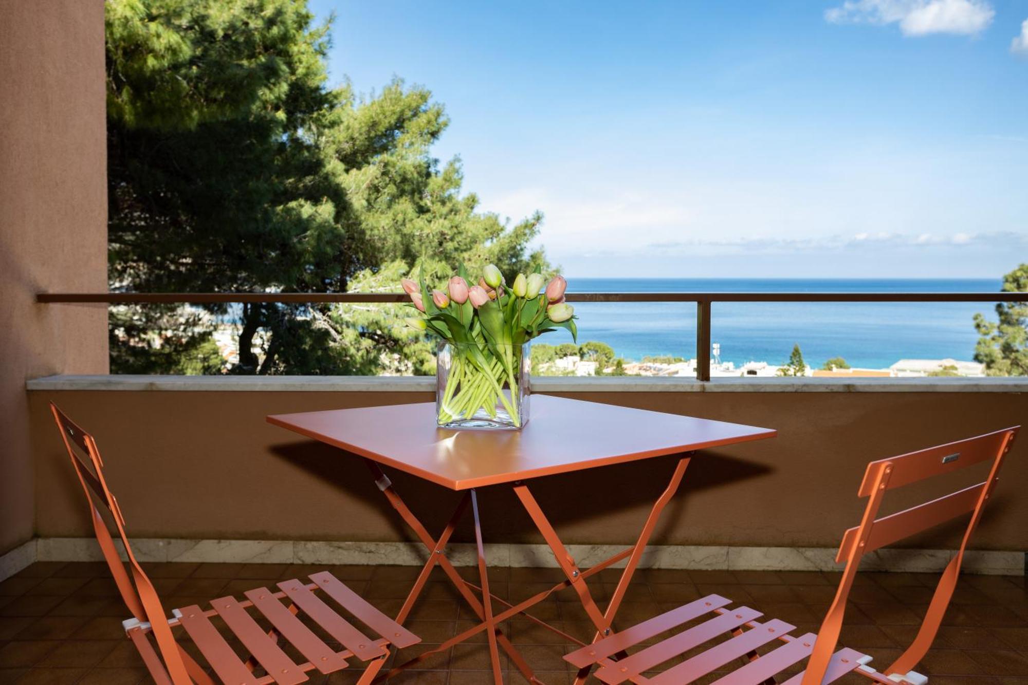 Villa Nel Verde Sul Mare, Mondello, Palermo Exterior foto