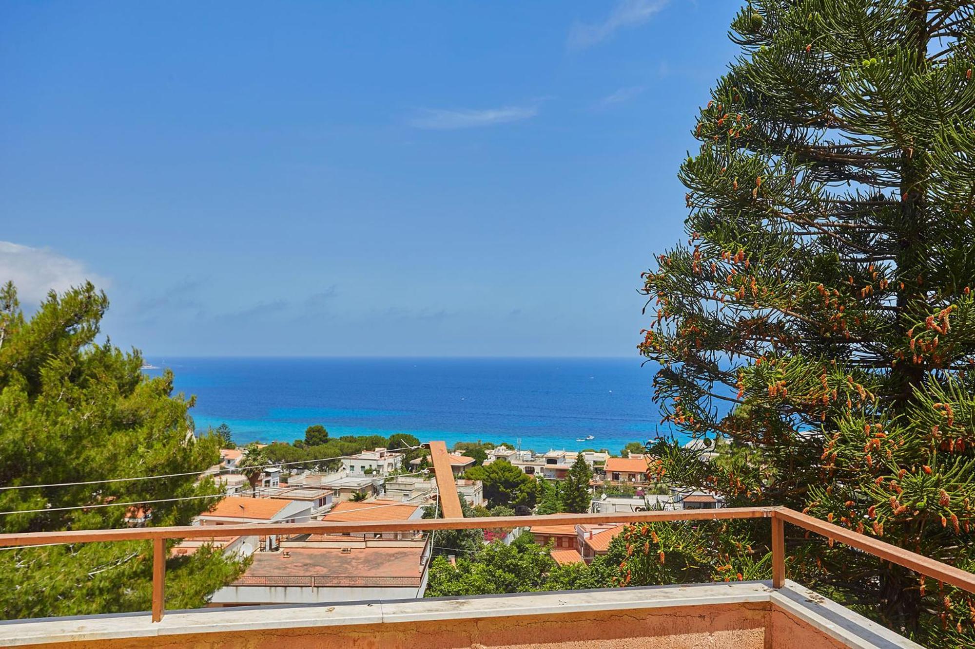 Villa Nel Verde Sul Mare, Mondello, Palermo Exterior foto